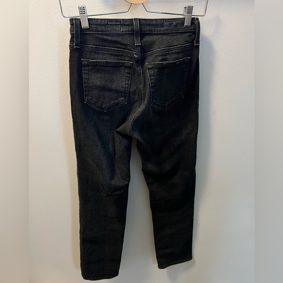AG The Isabelle Straight Jeans Size 25 dark denim - Picture 2 of 4